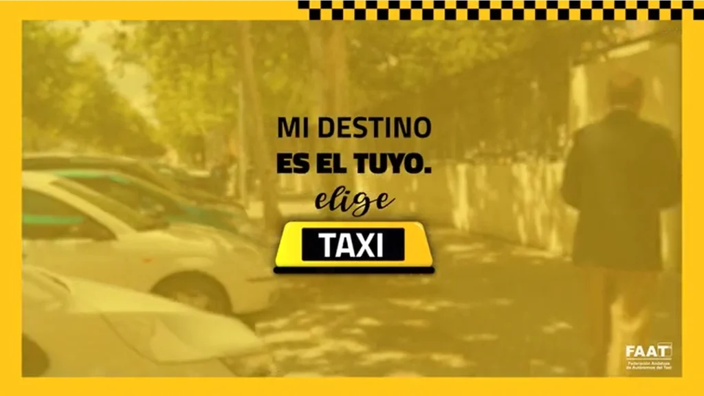 Campaña FAAT Elige Taxi servicio taxistas Andalucía