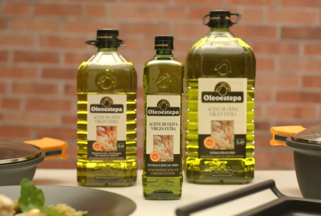 Aceite de oliva virgen extra Oleoestepa, patrocinador de Top Chef.