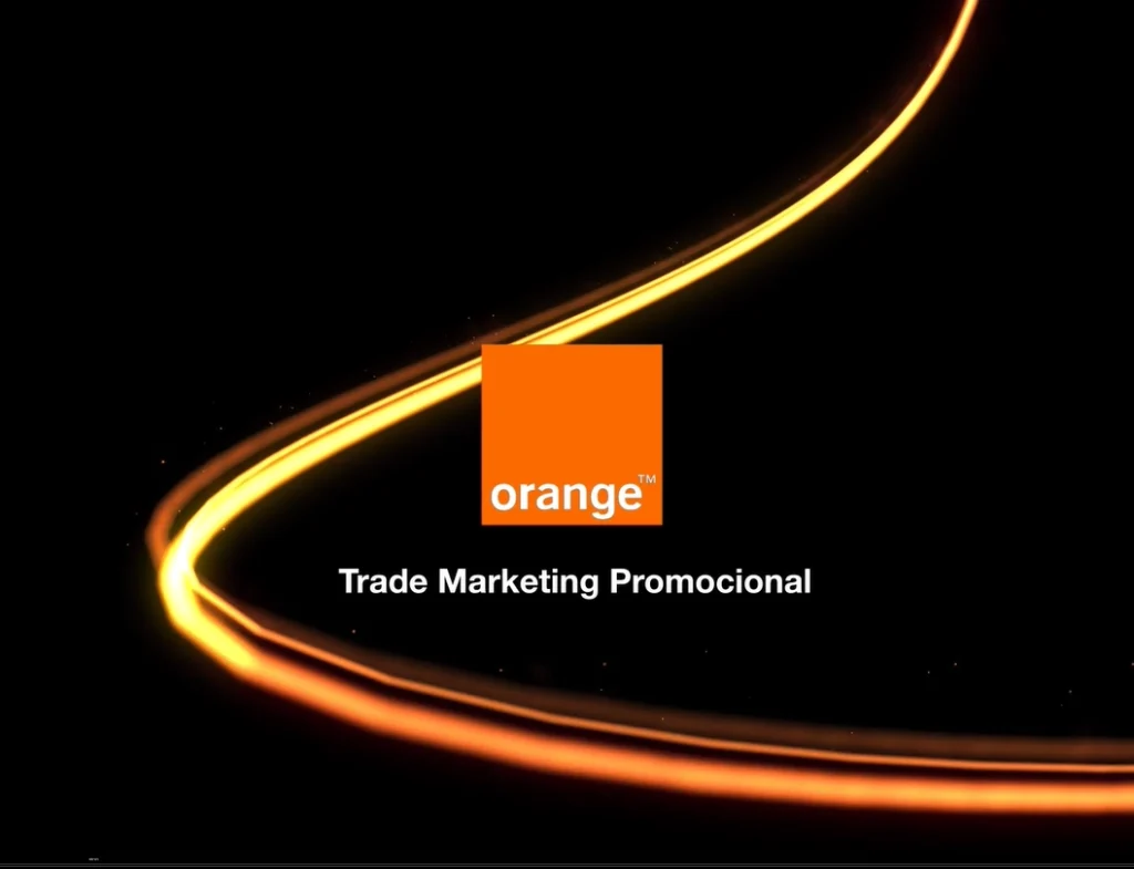 Orange campaña interna fibra óptica promociones.